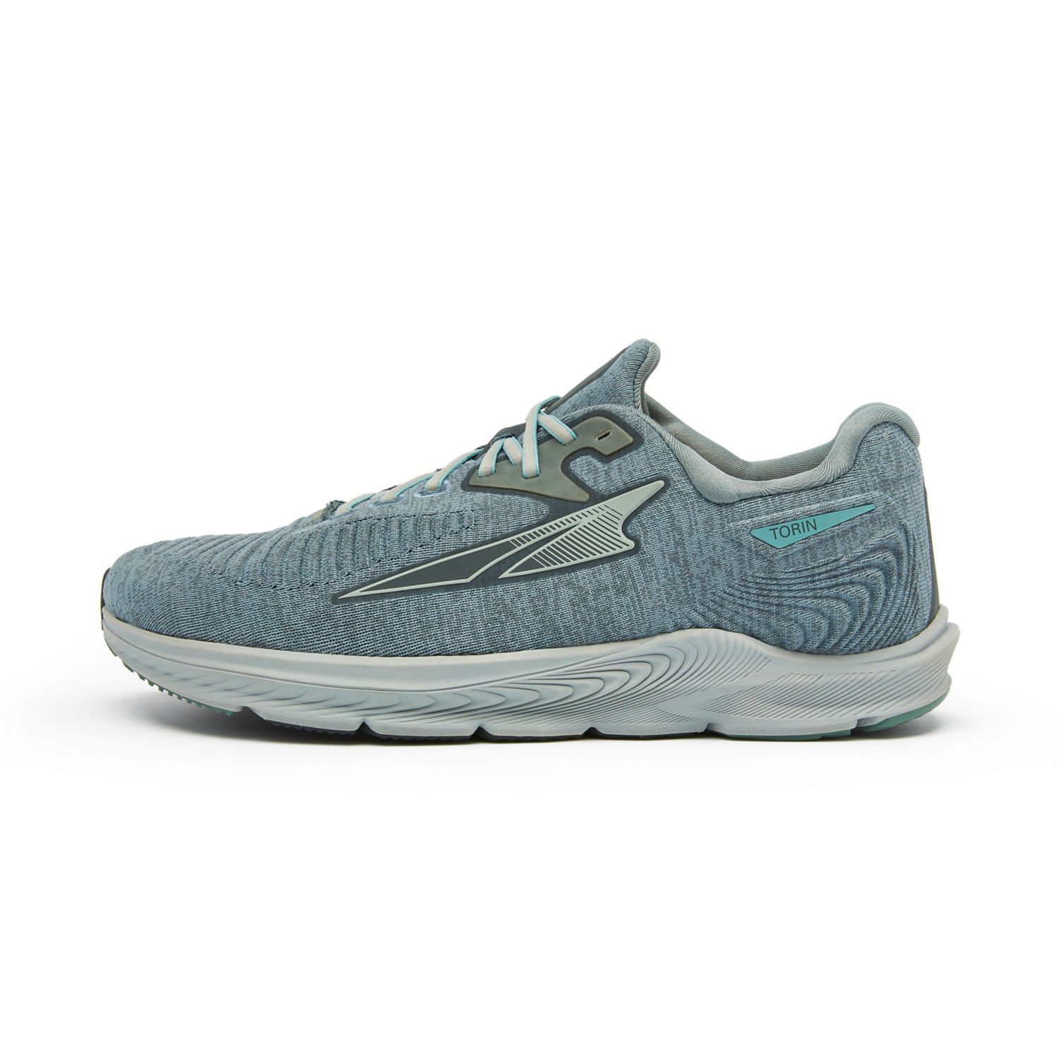 Grey / Blue Women's Altra Torin 5 Luxe Sneakers | Israel-32957149