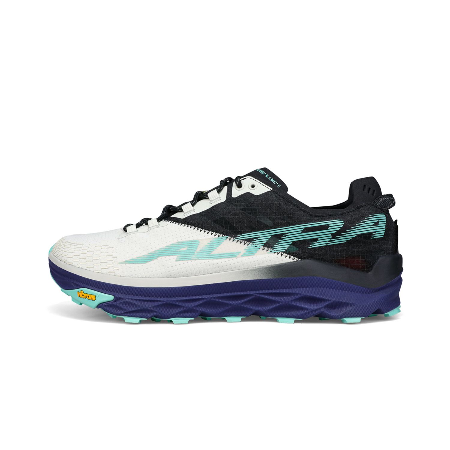 Black / Green Men\'s Altra Mont Blanc Trail Running Shoes | Israel-41037299