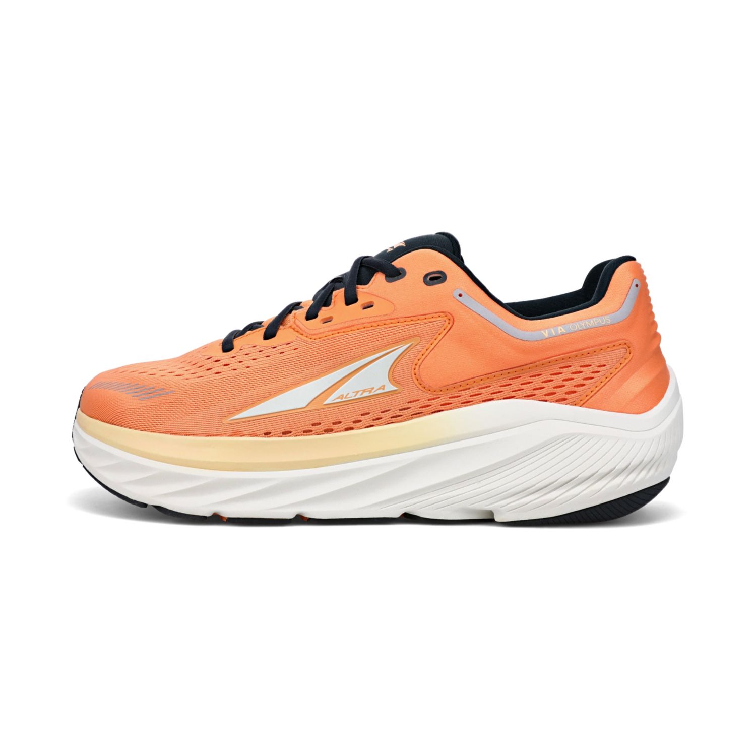 Black / Orange Men\'s Altra Via Olympus Road Running Shoes | Israel-19367859
