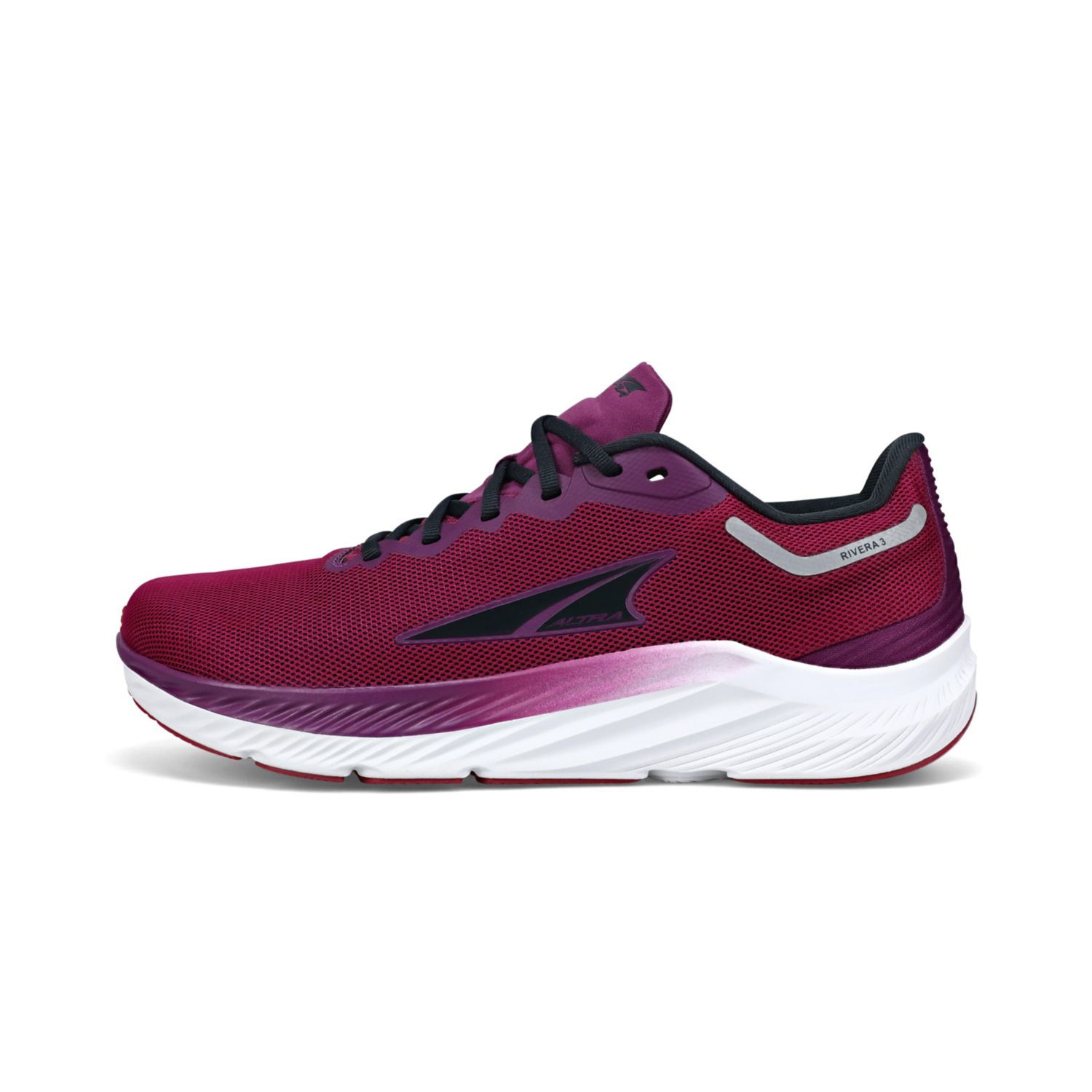 Black / Purple Women\'s Altra Rivera 3 Walking Shoes | Israel-19403259