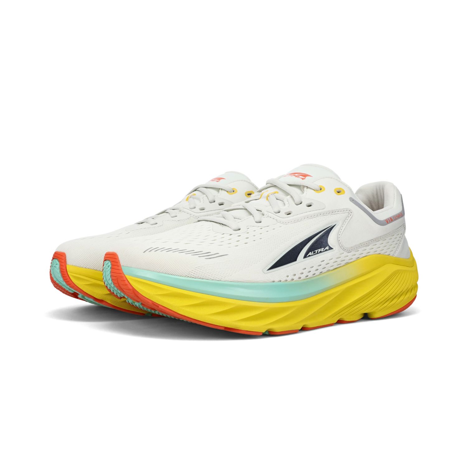Grey / Yellow Men's Altra Via Olympus Road Running Shoes | Israel-31047629