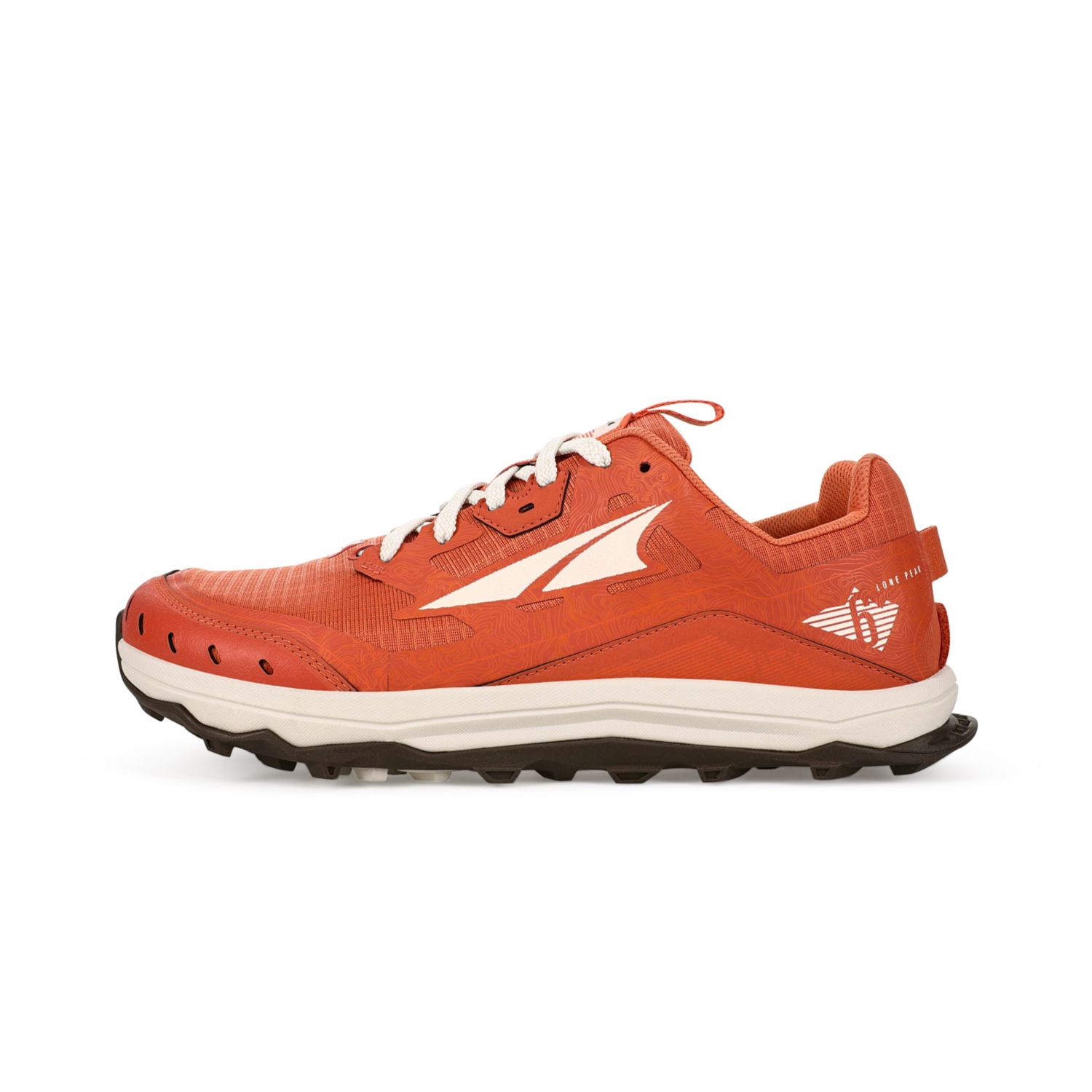 Red / Grey Women\'s Altra Lone Peak 6 Trail Running Shoes | Israel-41978529